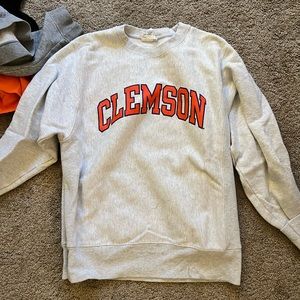 Clemson sweatshirt, champion